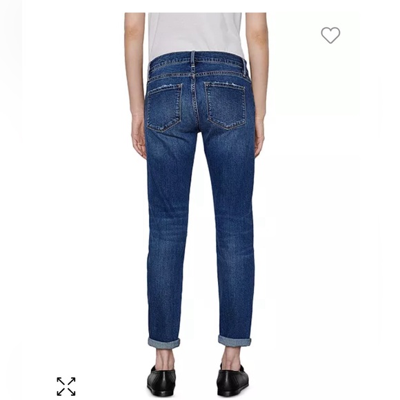 Frame Le Garçon straight leg in Eaton - Picture 2 of 7